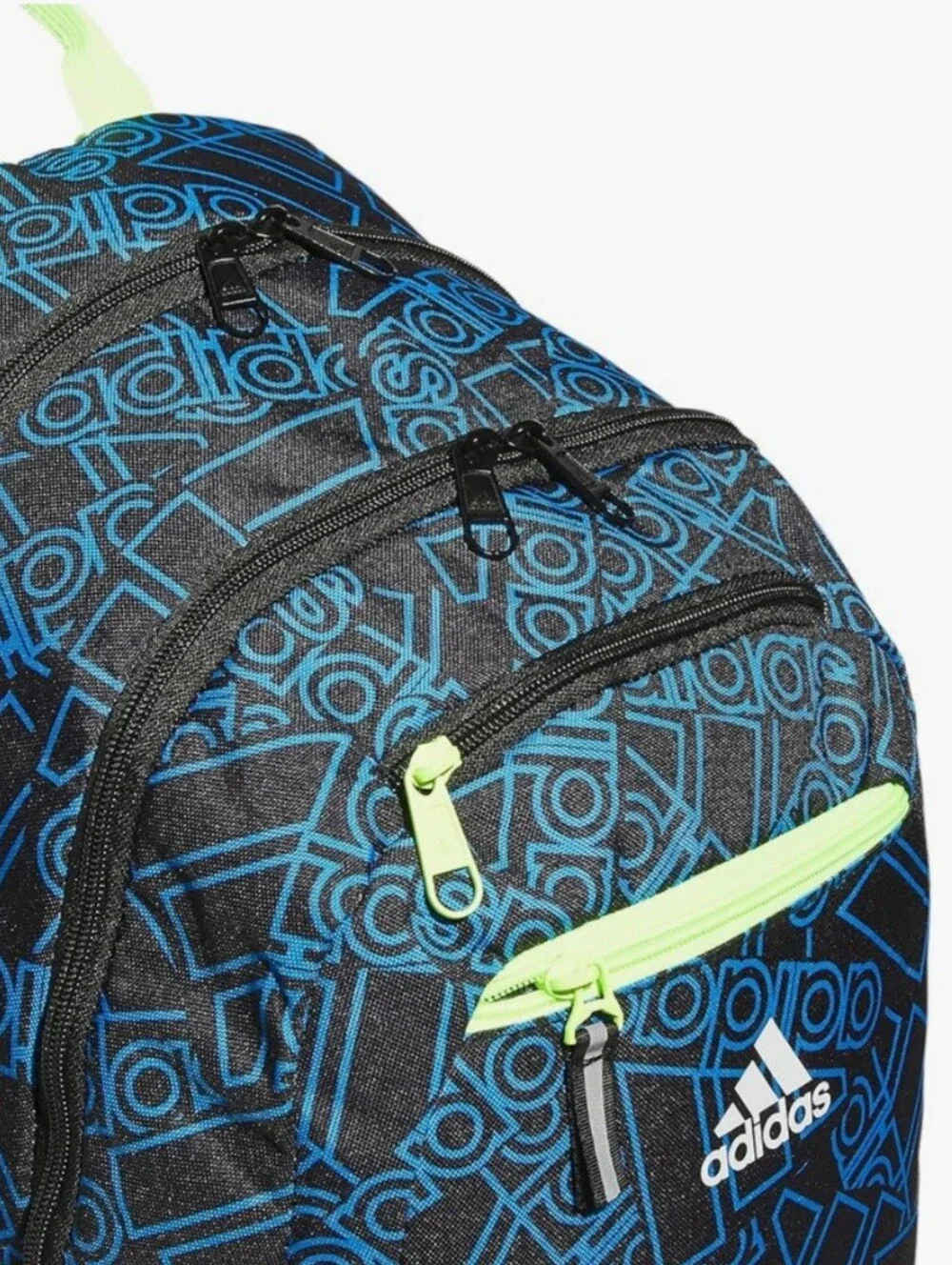 Adidas Foundation 6 Backpack Outline Bos Toss Pulse Blue/Black/Yellow School